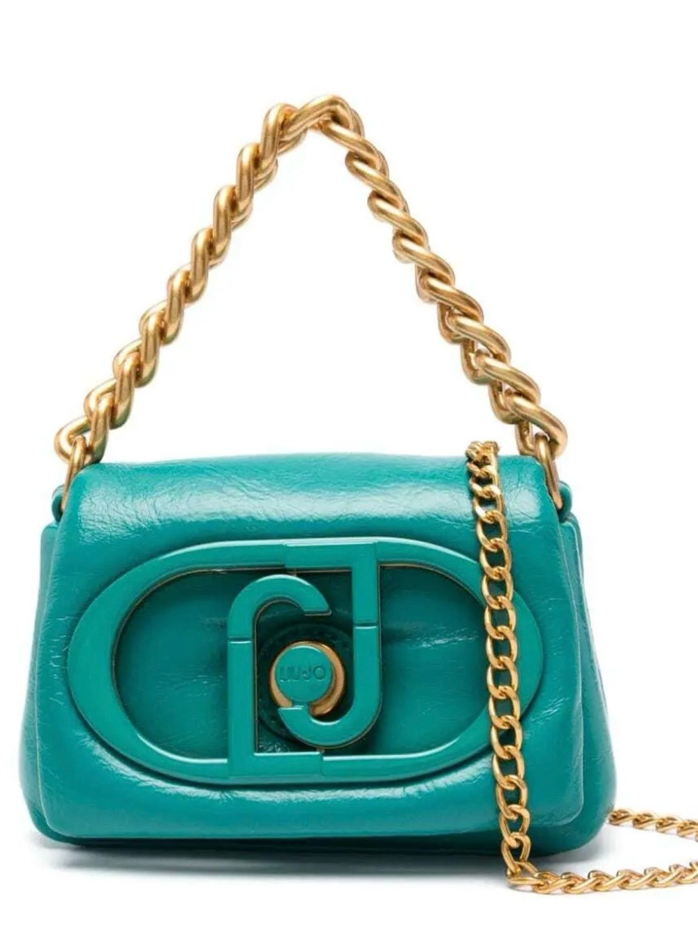Liu Jo La Puffy Teal Mini Bag